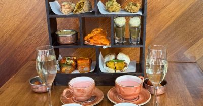 Indian Afternoon Tea for 2 or 4 at The Dhabba