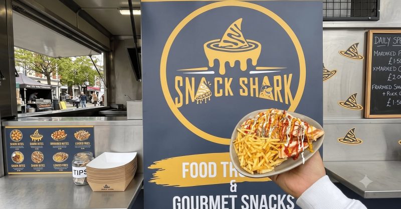Toasted Snacks with Fries & Drink at SNACKSHARK