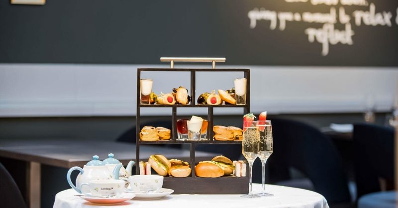 Elegant Afternoon Tea for Two or Four at The Wesley Euston