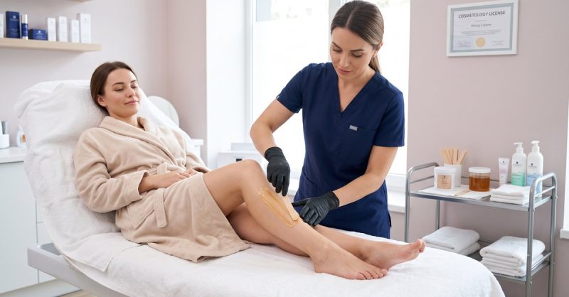 Smooth Skin with Brazilian, Hollywood, or Full Leg Waxing at Made by J