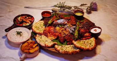 Indian Feast with Live Music at Kahani Lounge in London