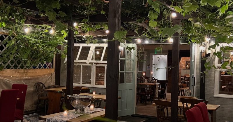 Enjoy a 2-Course British Gastropub Meal with Wine at The Dog & Crook Brambridge