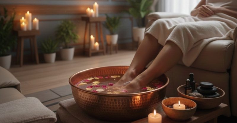 Luxury Foot Reflexology at WOW Holistic Health for Deep Relaxation