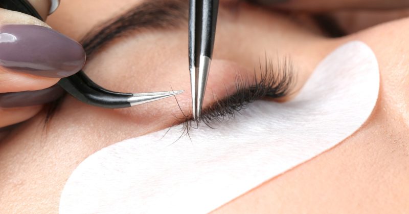 Stunning Full Lash Extensions at Gloss And Glam