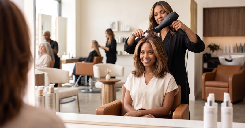 Revitalize Your Look with Hair Colour, Cut & Blowdry at NT Hair