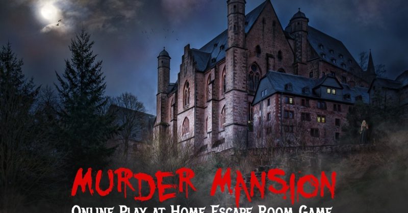 Murder Mansion Virtual Escape Room for Up to Six at Elgin Escape