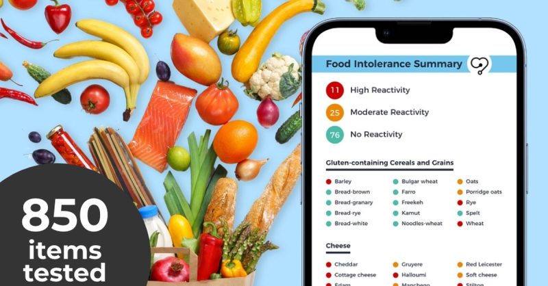At-Home Food Sensitivity Test by Global Health Tests Limited