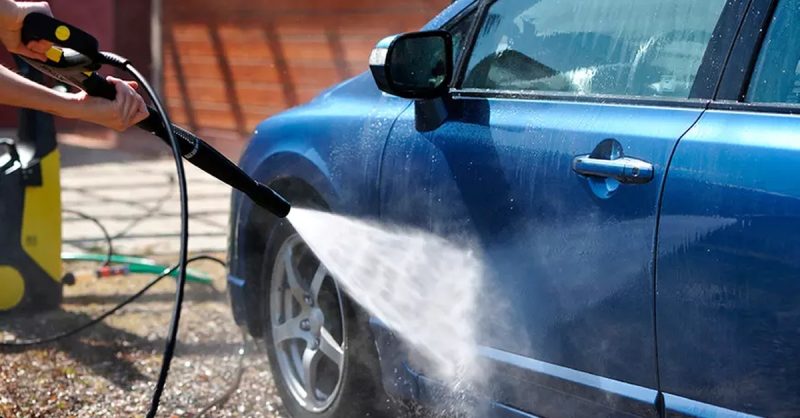 Exterior Car Wash at Kwik Valet Solutions