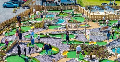 Experience 18 Holes of Fun at Foxys Adventure Golf