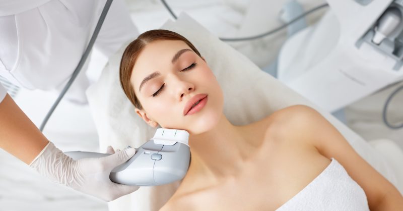 HIFU Session for Neck or Full Treatment at Aesthetic Beauty Works by Helen