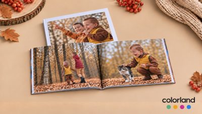 A5 Landscape Softcover Photobook from Colorland