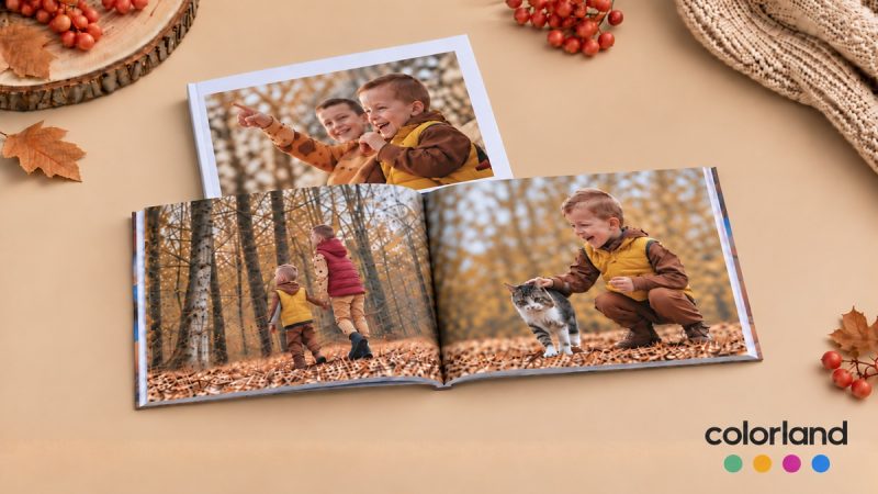 A5 Landscape Softcover Photobook from Colorland