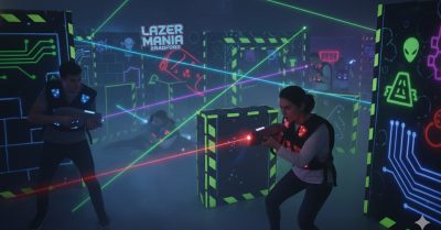 Exciting 1-Hour Laser Tag for Up to 8 at Lazer Mania Bradford