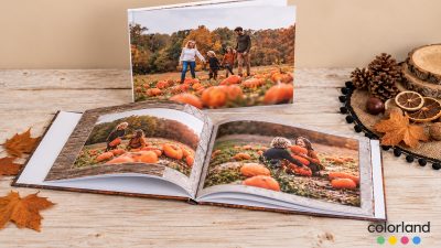 Classic A3 Photobook in Portrait or Landscape from Colorland