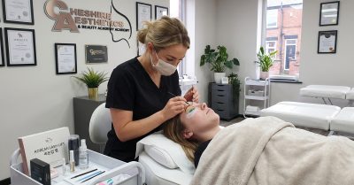 Korean Lash Lift at Cheshire Aesthetics & Beauty Training Academy