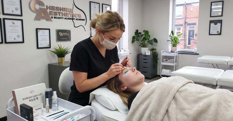 Korean Lash Lift at Cheshire Aesthetics & Beauty Training Academy