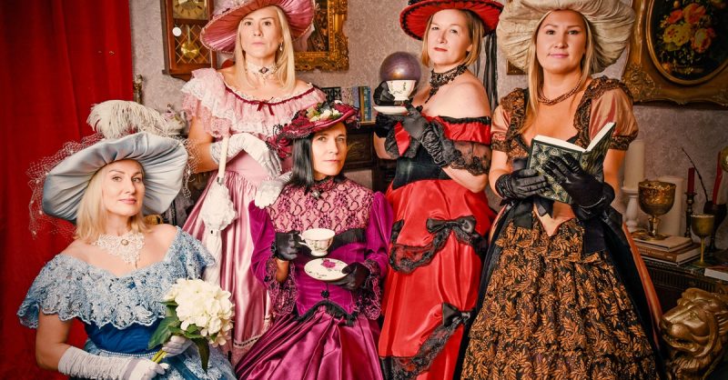 Victorian Photoshoot with Cream Teas at Old & New Studio