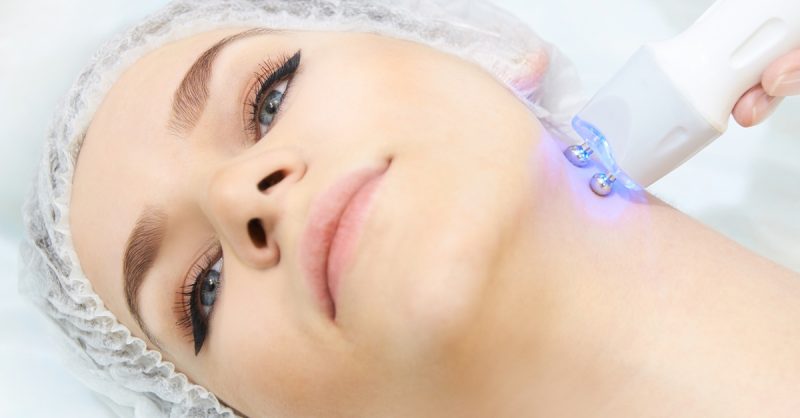 HIFU Face Treatment Sessions at Cosmetology Clinic