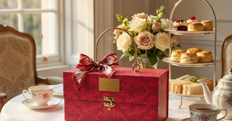 Afternoon Tea or Macaron Boxes from Cakery Wonderland - UK Wide Delivery