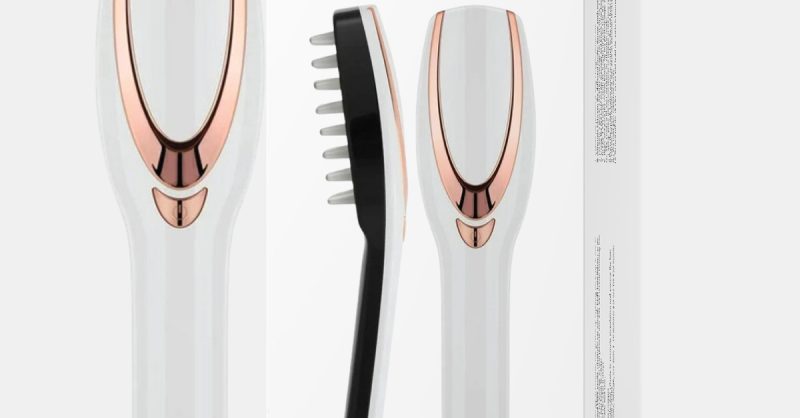 LED Hair Growth Brush for Thicker Hair at Eclat Cosmetic