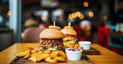 Indulge in Burger, Fries & Milkshake at Easy Eats