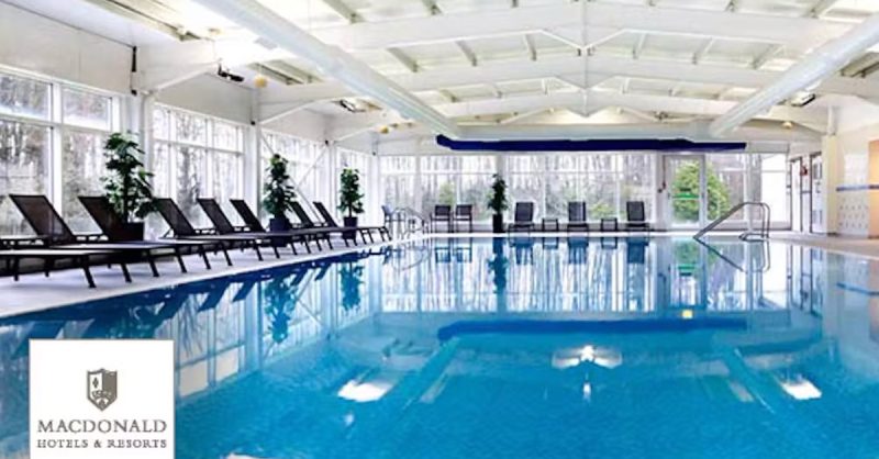 Spa Day with Treatment and Two-Course Lunch at Macdonald Crutherland Hotel & Spa