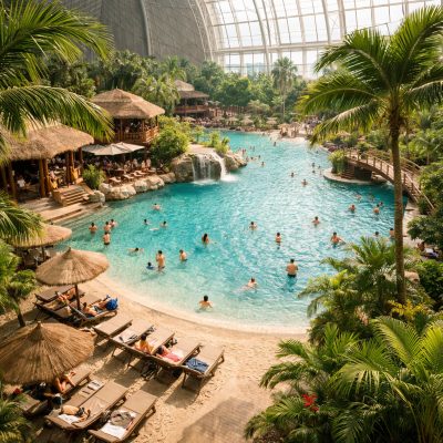 Ophold i Tropical Islands med overnatning i tropisk paradis