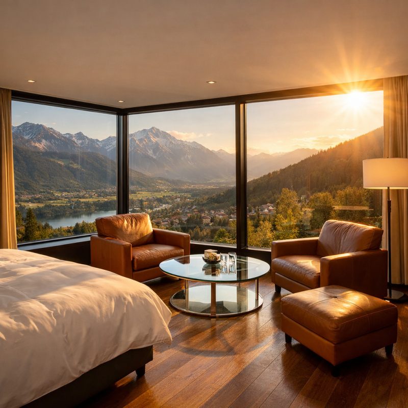 Ophold på Parkhotel Hall Tirol med naturoplevelser i Tyrol