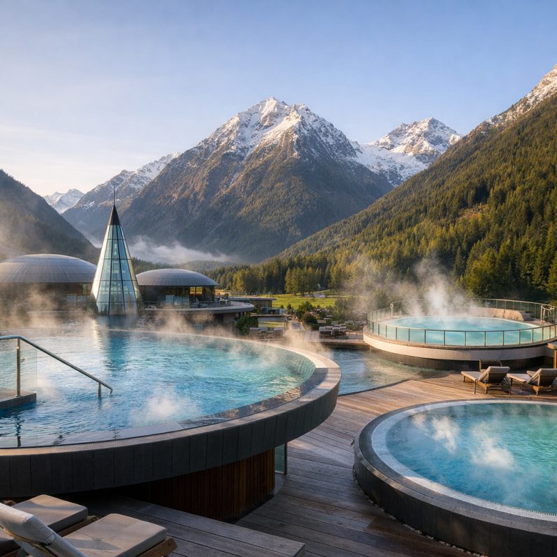 Ophold på AQUA DOME Hotel & Spa Resort med alpin afslapning