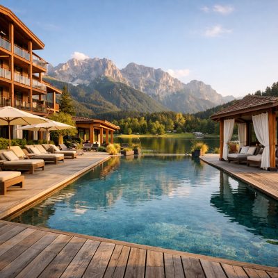 Luksusophold med wellness på Green Lake Hotel Weiher