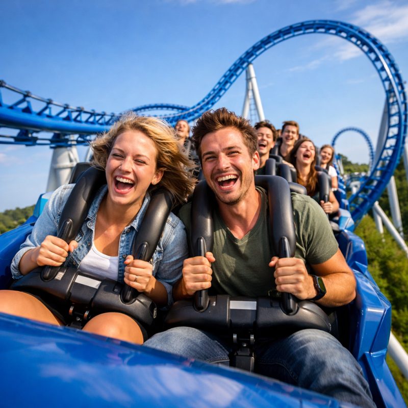 Ophold for 2 med gavekort til Heide Park