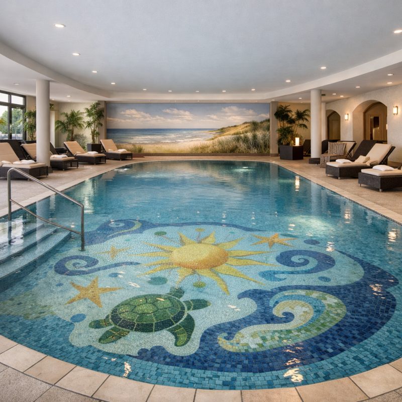 Wellnessophold med morgenmad på Strandgrün Golf- & Spa Resort i Timmendorfer Strand