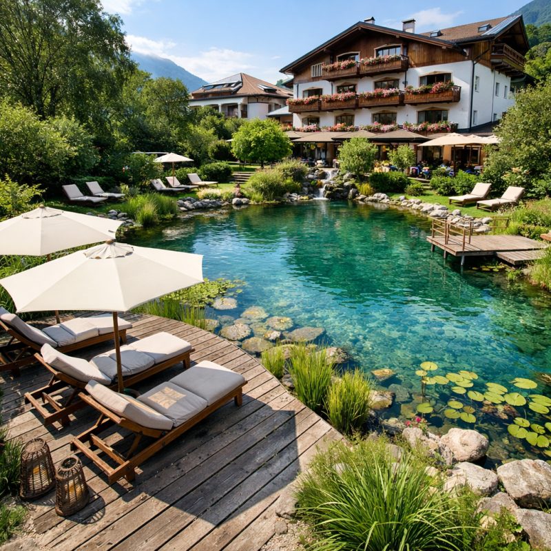 Ophold med halvpension og wellness på Hotel Rössl i Rabland