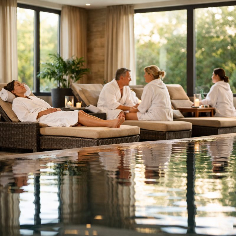 Wellnessophold med halvpension på Schokoladenhotel Voss i Westerstede