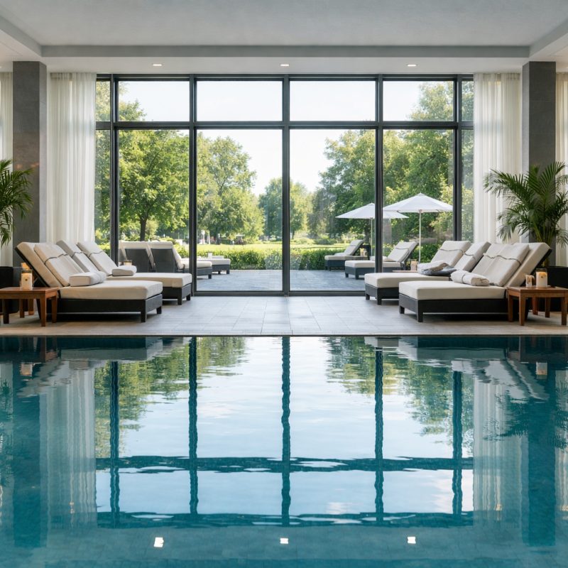 Wellnessophold med morgenmad på Seehotel Fleesensee i Göhren-Lebbin