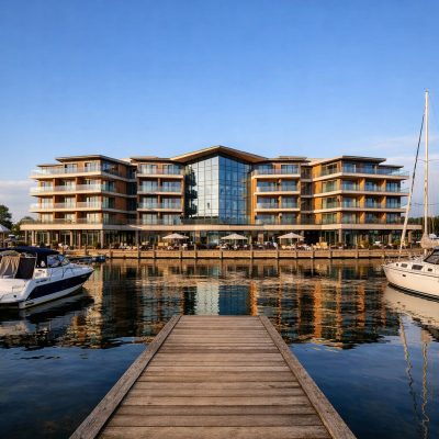 Ophold med morgenmad og wellness på SlowDown Travemünde i Lübeck