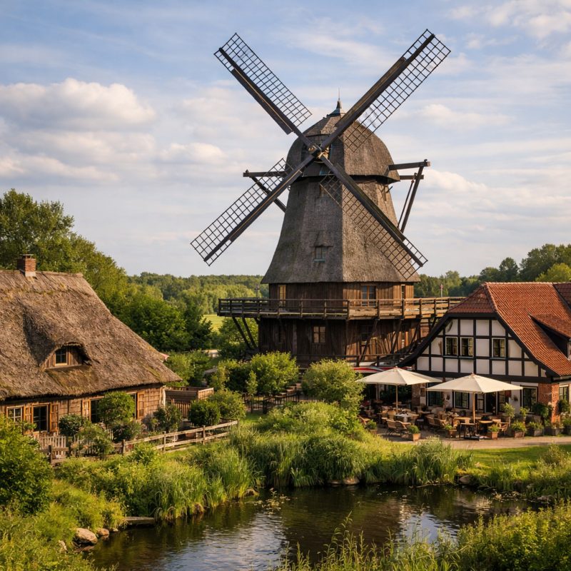 Wellnessophold med morgenmad på Landhotel Lewitz Mühle i Banzkow