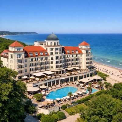 Ophold med morgenmad på Rugard Thermal Strandhotel i Binz
