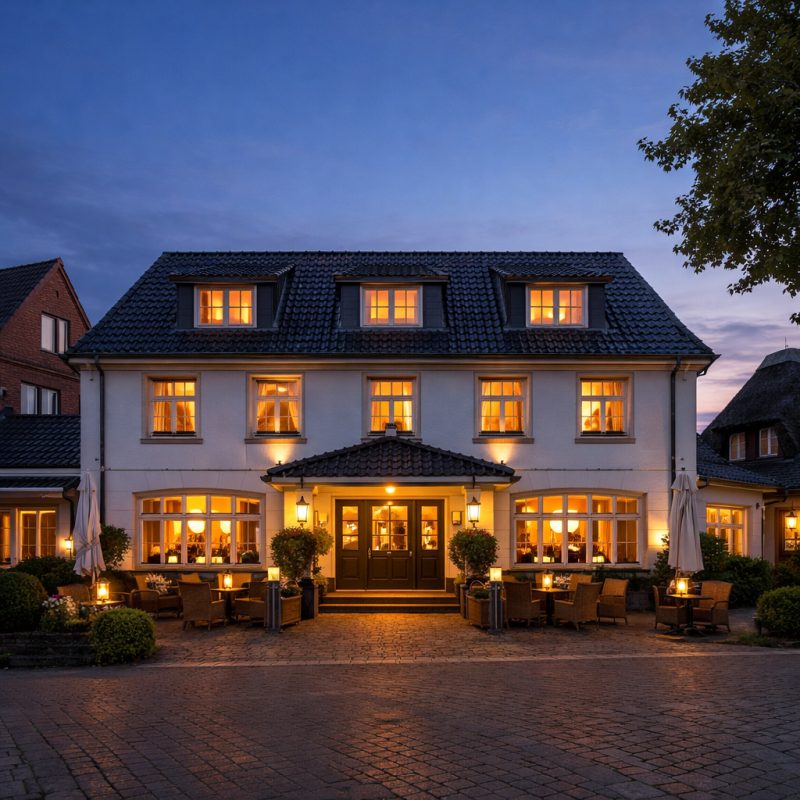 Ophold med halvpension på Hotel Zur alten Post i Büsum