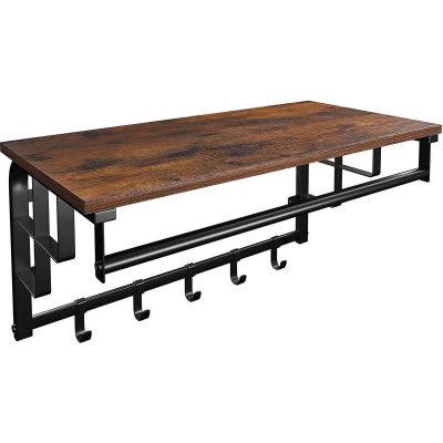 Vasagle Leobert Shelf with Hangers Tøjkrog