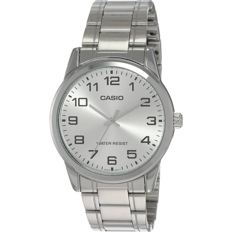 Casio Analog MTP-V001D-7B Silver Men's Watch