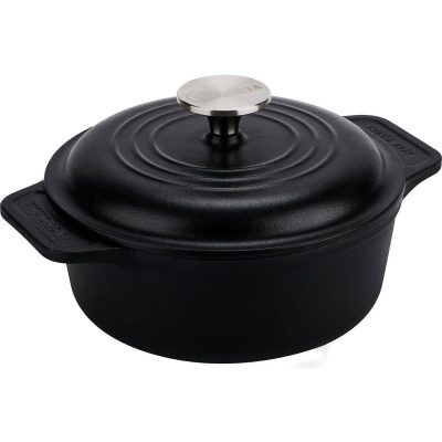Victoria Seasoned Dutch Oven Gryde 1.9 L