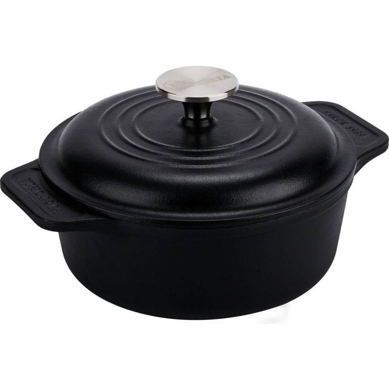 Victoria Seasoned Dutch Oven Gryde 1.9 L