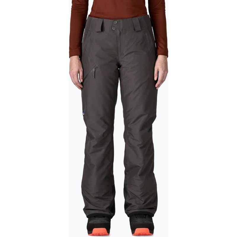Patagonia Insulated Powder Town Pants Skibukser Dame - Black