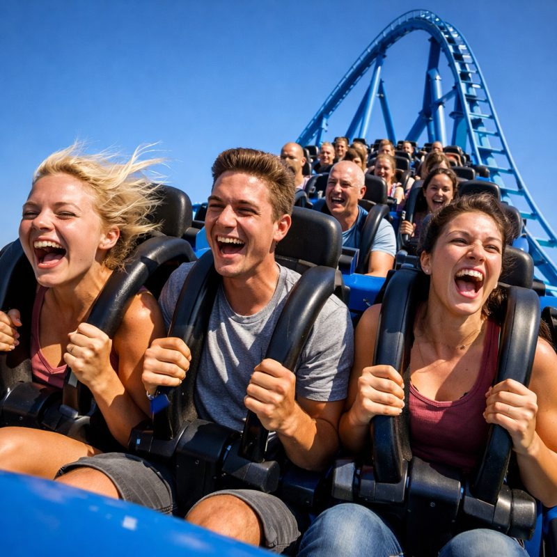 Ophold i Heide Park - den perfekte gave til forlystelsesparkfans