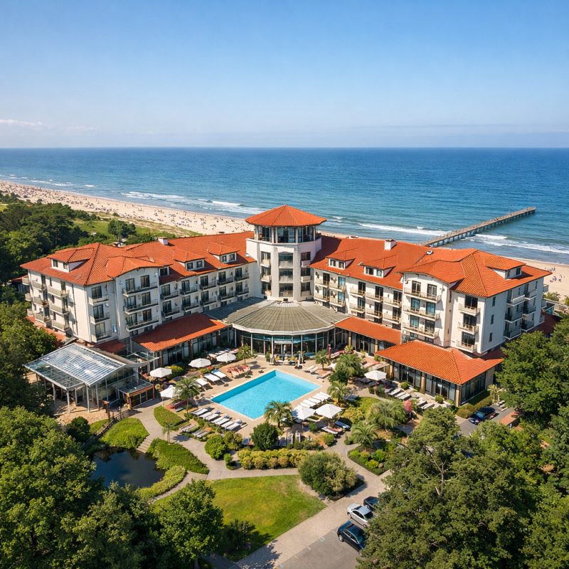 Wellnessophold med havudsigt på Seehotel Großherzog von Mecklenburg