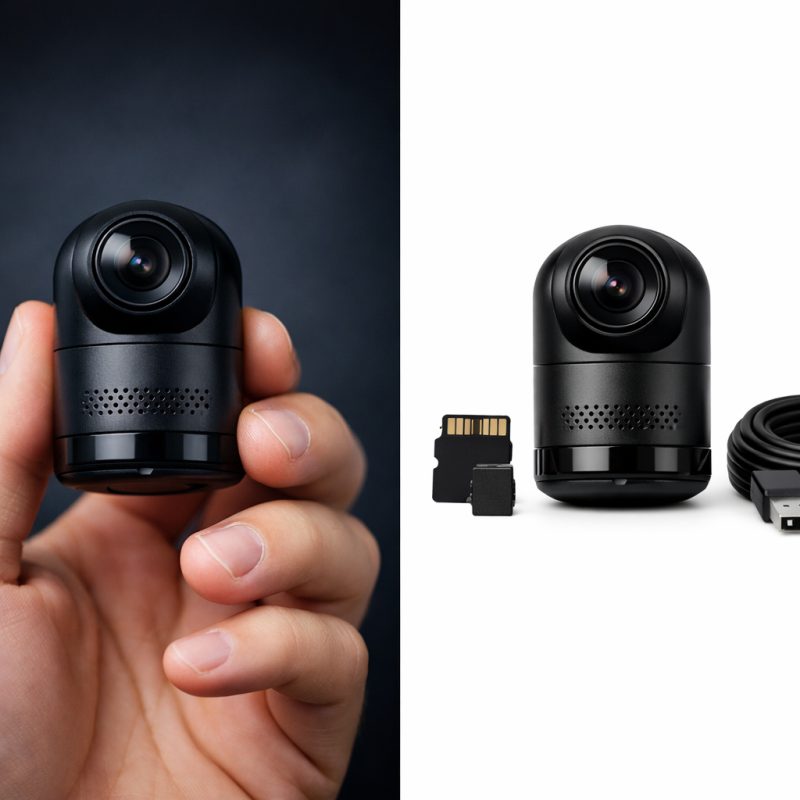 360° mini-ADAS dashcam med HD-optagelse til bilen