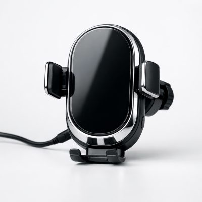 Trådløs mobiloplader og bilholder til nem navigation