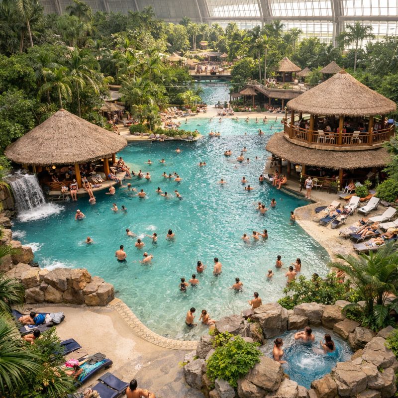 Dagsbillet til Tropical Islands i Krausnick - Oplev tropisk paradis