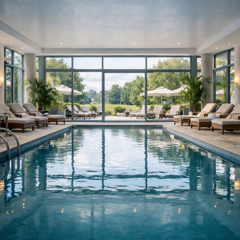Wellnessophold med morgenmad på Seehotel Fleesensee i Göhren-Lebbin